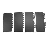 melairo 26 Pcs Vinyl Record Dividers DVD Alphabetical Dividers A-Z Alphabetical Dividers Vinyl Record Organizer with Alphabet