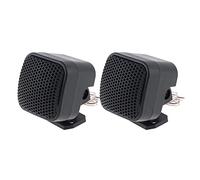 melairo 2Pcs 500W Mini High Efficiency Car Tweeter Speakers Auto Horn Audio Music Stereo Speaker for Car Audio System