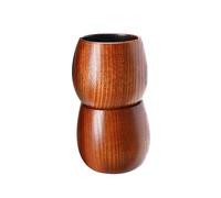 melairo 2pcs Handmade Whiskey Grail Cup Wooden Old Fashioned Tumblers for Men, Whiskey Tumbler, Glasses for Men, Boston Lovers