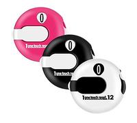 melairo 3 Pcs Mini Golf Score Counter Golf Stroke Counter with One Contact Reset Shot Putt Indicator Sport Accessories