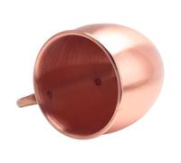 melairo 530ML 100% Pure Copper Mug Mug Drum Cup Cocktail Cup Pure Copper Mug Restaurant Bar Cold Drink Cup, B