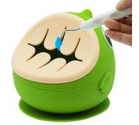 melairo Detachable Large Capacity Suctioned Vinyl Weeding Scrap Collector,Weeding Vinyl Tool,Vinyl Collection Box Easy Install Green