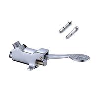 melairo Floor Foot Pedal Control Switch Tap Valve Faucet Copper Basin Single Cold Water Tap Bathroom Hospital Hotel Pedal