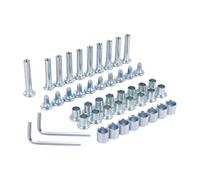 melairo Inline Skate Axle Spacer Screw,Skate Wheel Bearing Spacer,Roller Skate Replacement Parts with Axle&Axles Screws&Wrench,A