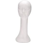 melairo Long Neck Female Foam Head Model Glasses Hair Wig Mannequin Hat Stand