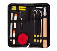 melairo Professional Piano Tuning Kit Piano Tuning Hammer and Mute Kit Piano Tuning Kit 12 PCS