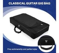 melairo Setup Large Style Guitar Pedalboard Bag Portable Effects Pedal Board Case Pedalboard for Guitar Pedals Universal Bag