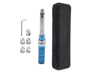 melairo Spoke Torque Wrench 2-10 NM Motorcycle Spoke Wrench Set Steel Torque Wheel Spoke Spanner with Storage Box, 5.0-6.8mm