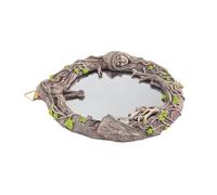 melairo Triple Moon Goddess Wall Mirror Wall-Mounted Mirror with Five-Pointed Retro Hanging Mirror