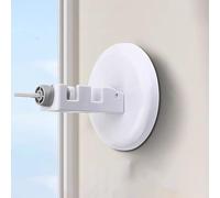 Melairy Indoor Washing Line Wall Mounted Extendable Portable Laundry Drying Clothesline Retractable 5 metre Clothes Lines for Living Room Bathroom Balcony (White)