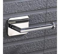 Melairy Stainless Steel Toilet Roll Holder Self Adhesive in Bathroom Tissue Paper Holder Chrome Finish,Easy Installation no Screw