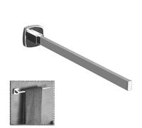 Melairy Swivel Towel Rail with 1 Swivel Bars Stainless Steel Bathroon Kitchen Wall Mounted Towel Rack for Kitchen Bathroom Toilet ,Chrome