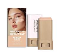 Melambo Skin Tint, Serum Boosted Hydration Beauty Balm, Foundation Stick Beauty Balm Boosted Skin Tint, Solid Tinted Moisturizing Serum Contour Face Stick for Women (05)