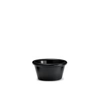 Melamine Black Plain Ramekin 4oz (1 x 12)