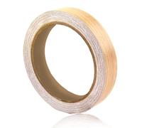 Melamine Edge Tape, 18mm*10m Wood Style Self-Adhesive PVC Edge Banding Trim Decorators Ironing Pre-Glued Edging Strip Easy DIY Application for Shelf Table Door Furniture Cabinet Kitchen Restoration