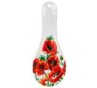 Melamine Spoon Rest Wild Field Poppy Kitchen Utensil
