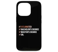 Melanated Bachelor's Degree Master's Degree Dr - HBCU Case for iPhone 13 Pro