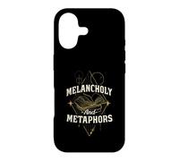 Melancholy And Metaphors - Dark Academia Literature Case for iPhone 17