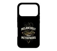 Melancholy And Metaphors - Dark Academia Literature Case for iPhone 17 Pro
