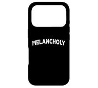 Melancholy Case for iPhone 17 Pro