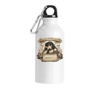 Melancholy Gothic Error Message Tourist Water Bottle White