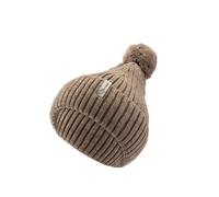 Melange knitted hat