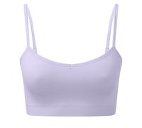 Melange Seamless 3D Sports Bra TriDri Lilac L
