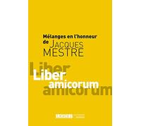 MELANGES EN L'HONNEUR DE JACQUES MESTRE