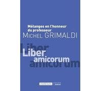 Mélanges en l'honneur du professeur Michel Grimaldi: Liber amicorum