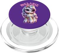 Melanie Cute Unicorn Design for Girls Name Melanie PopSockets PopGrip for MagSafe