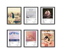Melanie Martinez Poster HD Print Aesthetic Pictures Music Poster for Room Aesthetic Canvas Wall Art for Teens Room Decor Set of 6 Unframed 8x10inch