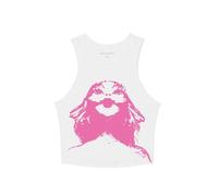 Melanie Martinez Women's Creature Ribbed Tank Top, Cream, S
