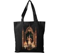 Melanie Martinez Women's Gothic Hades Cotton Tote Bag in Black Melanie Martinez Black One Size