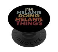 Melanie Name Melanie Personalized Name First Given PopSockets Adhesive PopGrip