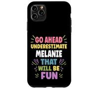 MELANIE Personalized Women's Gift Custom MELANIE Case for iPhone 11 Pro Max