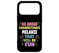 MELANIE Personalized Women's Gift Custom MELANIE Case for iPhone 17 Pro Max