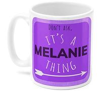 Melanie's Mug, Cup, It's a Melanie Thing, (Purple)