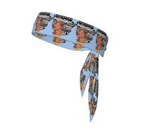 Melanin Afro Woman Printing One-Pack Tie Headbands Moisture Wicking Athletic Sports Head Band For Men And Women