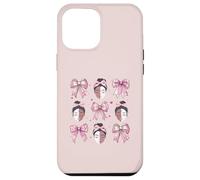 Melanin Black History Month African Girl Coquette Bow Pink Case for iPhone 12 Pro Max