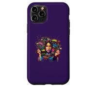 Melanin Black Woman Afro Culture Jazz Hip Hop Soul Case for iPhone 11 Pro