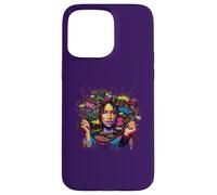 Melanin Black Woman Afro Culture Jazz Hip Hop Soul Case for iPhone 15 Pro Max