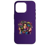 Melanin Black Woman Afro Culture Jazz Hip Hop Soul Case for iPhone 16 Pro