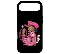 Melanin Cowgirl Boots Afro Rodeo Black History Costume Case for iPhone Air