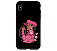 Melanin Cowgirl Boots Afro Rodeo Black History Costume Case for iPhone XS Max