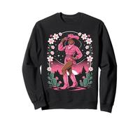 Melanin Cowgirls Black History African Melanin Cowgirl Swag Sweatshirt