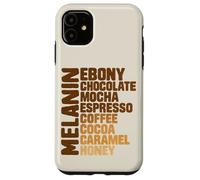 Melanin Ebony Chocolate Mocha Coffee Cocoa Vintage Case for iPhone 11