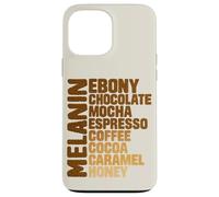 Melanin Ebony Chocolate Mocha Coffee Cocoa Vintage Case for iPhone 13 Pro Max
