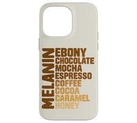 Melanin Ebony Chocolate Mocha Coffee Cocoa Vintage Case for iPhone 14 Pro Max