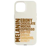Melanin Ebony Chocolate Mocha Coffee Cocoa Vintage Case for iPhone 15