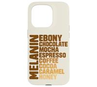 Melanin Ebony Chocolate Mocha Coffee Cocoa Vintage Case for iPhone 15 Pro